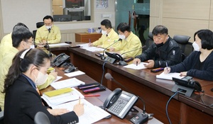 [NSP PHOTO]나주시 윤병태 시장, 공산 오리농장 AI항원 검출 긴급대책회의 개최