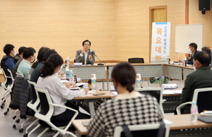 [NSP PHOTO]영암군, 가공유통사업가들과 농업의 미래 열린 대화