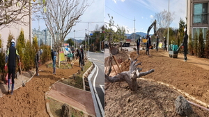 [NSP PHOTO]보성군, 2.1km 맨발 산책로 조성