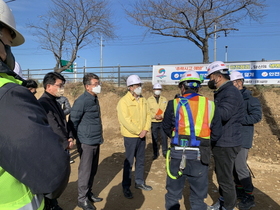 [NSP PHOTO]평택시, 중대산업재해 예방 도급 현장 안전보건 점검