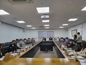[NSP PHOTO]속초시, ICT 스포츠 체험시설 조성 중간보고회 개최