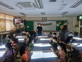 [NSP PHOTO]김포 감정초, 학부모회 재능기부 수업 실시