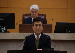 [NSP PHOTO]이강덕 포항시장, 제301회 포항시의회 정례회 시정연설