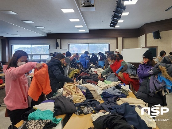 [NSP PHOTO]진안군, 외국인 계절근로자 대상 겨울옷 나눔 행사 추진
