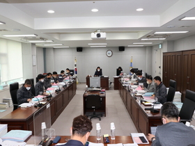 [NSP PHOTO]포항시의회 예산결산특별위원회, 내년도 예산안 본격 심사