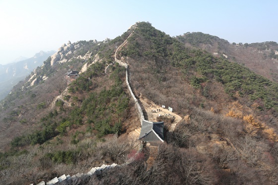 NSP통신-북한산성 대남문 및 성벽 (고양특례시)