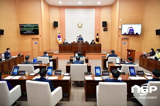 NSP통신-완주군의회 본회의장 전경