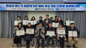 [NSP NEWS Image]화성시 사회적가치 예비 우수기업 인증제 성과보고회 개최