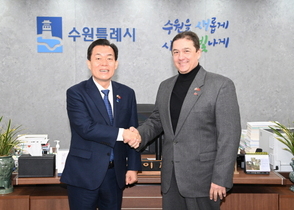 [NSP PHOTO]이재준 수원시장, 6.25 전쟁고아 돌본 튀르키예 기념사업 추진