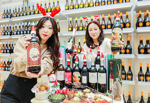 [NSP PHOTO]현대백화점 와인리스트 크리스마스 파티용 와인 선보인다