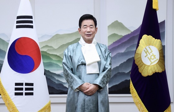 [NSP PHOTO]김진표 국회의장 신년사, 創新의 새해 만듭시다
