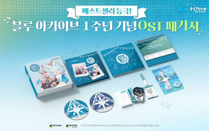 [NSP PHOTO]블루 아카이브 OST 패키지 각종 음반 판매 사이트 베스트셀러 등극