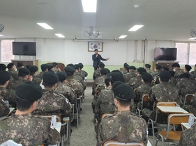 [NSP PHOTO]대구경북병무청, 사회복무요원 군사교육소집 수료자 격려