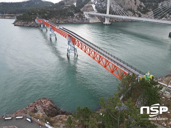 NSP통신-전북 군산시 고군산군도의 새로운 랜드마크가 될 장자교 스카이워크 전경.