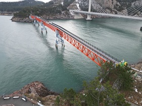 [NSP PHOTO]군산시, 장자교 스카이워크로 새단장...오는 10일 개통