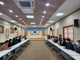 [NSP PHOTO]강진군,  지난 해 대비 5배 증가한 대학생 공직체험 실시