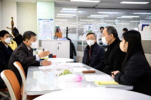 [NSP PHOTO]남한권 울릉군수, 지역 현안사업 위해 발품 행정 펼쳐