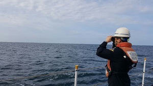 [NSP PHOTO]군산해경, 어청도 해상에서 실종된 중국어선 선원 수색 나서