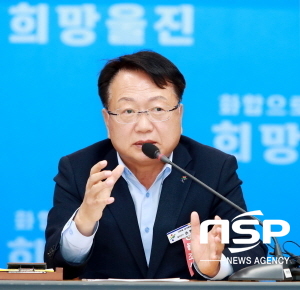 NSP통신-울진군은 12일 군청 대회의실에서 지역 언론인을 초청해 기자 간담회를 가졌다. (울진군)