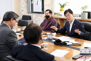 [NSP PHOTO]이민근 안산시장, 관내 대학 총장들과 청년정책 활성화 논의