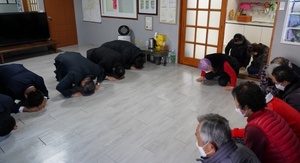 [NSP PHOTO]담양군의회,  설 연휴 직후 경로당 찾아 새해 맞이 인사 및 애로사항 청취