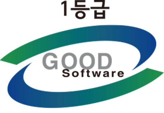 GS인증 1등급 로고 (한국산업기술시험원 소프트웨어평가센터)