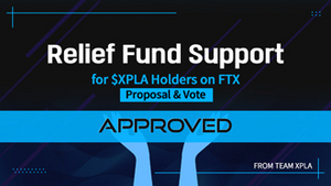 [NSP PHOTO]XPLA, FTX 사태 관련 개인 홀더 지원 거버넌스 투표 가결…실질적 지원 계획도 구체화