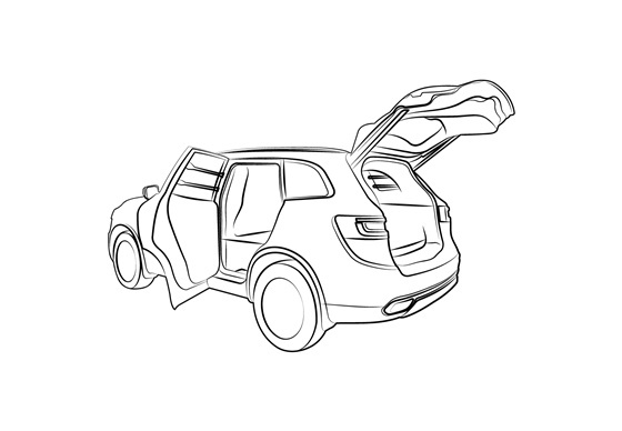 NSP통신-르노코리아자동차의 신개념 2인승 LPG 모델 스케치 이미지 (르노코리아자동차)