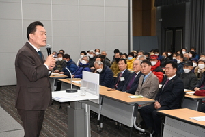 [NSP PHOTO]이재준 수원시장, 농업인 손바닥정원 추진 힘 보태달라