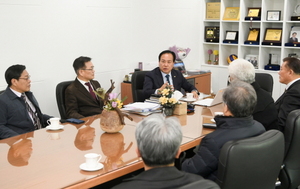 [NSP PHOTO]이권재 오산시장, 종교지도자와 신년 간담회 개최