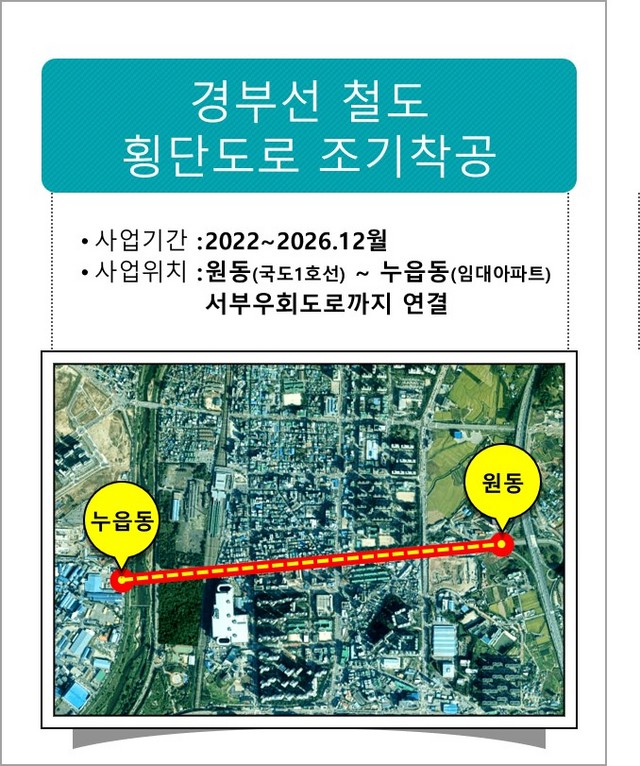 NSP통신-경부선철도 횡단도로 예상도. (오산시)