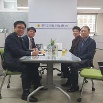 [NSP PHOTO]김철현·김재훈·유영일 경기도의원, 안양 지역현안 정담회 진행