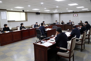 [NSP PHOTO]수원시의회 문화체육교육위, 조례안 등 7개 안건심사