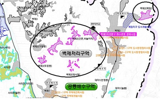 NSP통신-벽제·관산동 오수관로 정비 사업 위치도 (고양시)