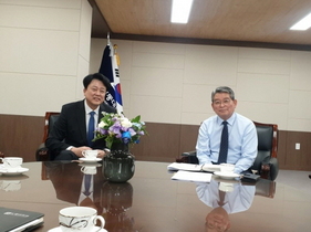 [NSP PHOTO]임종배 대구경북병무청장, 안동대 방문해 병역진로설계 업무 협의