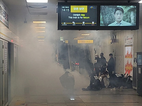 [NSP PHOTO]김포시, 김포골드라인 화재 발생 모의 합동훈련