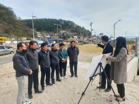 [NSP PHOTO]포항시의회 건설도시위원회, 주요 사업 대상지 현장방문 실시