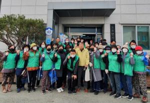 [NSP PHOTO]영암군 도포면, 새봄맞이·왕인문화축제 대비 대청소 실시