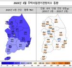 [NSP PHOTO]3월 주택사업경기지수 전월대비 상승세…규제지역 대폭 해제 등 불안전성 완화 기대감 반영