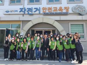[NSP PHOTO]구미시, 제72기 시민 자전거교실 개강식 개최