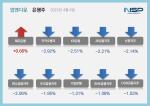 [NSP PHOTO][업앤다운]은행주 하락…제주은행↑·카카오뱅크↓