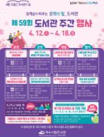 [NSP PHOTO]여수시립도서관, 12일부터 도서관주간 행사 개최