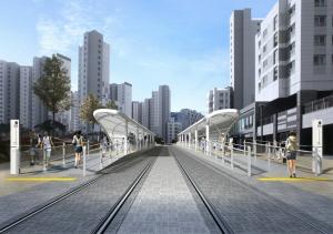 [NSP PHOTO]한신공영, 위례트램 도시철도 건설공사 착공식 개최…2025년 9월 개통·운행 예정