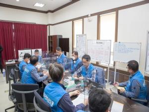 [NSP PHOTO]한울원전본부, 한울5호기 방사능방재 전체훈련 실시