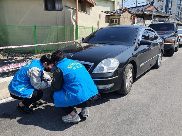 NSP통신-안동시는 자동차세 및 자동차 관련 과태료 체납 차량에 대하여 인근 시군과 합동으로 번호판 영치활동을 실시한다. (사진 = 안동시)