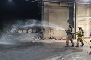 [NSP PHOTO]포항시, 선제적 화재 대응훈련으로 원활한 생활폐기물처리 매진