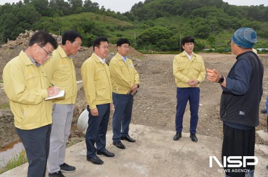 NSP통신-광양시의회 산업건설위원회 위원들 사업장 현장 점검 (사진 = 광양시의회)