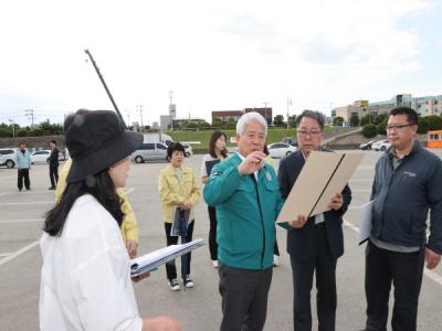 [NSP PHOTO]포항시의회, 포항국제불빛축제 현장 점검