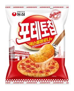 NSP통신-포테토칩 잭슨페퍼로니맛 (사진 = 농심 제공)