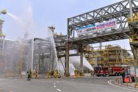 [NSP PHOTO]여수시, 여수국가산단 GS칼텍스서 안전한국훈련 실시